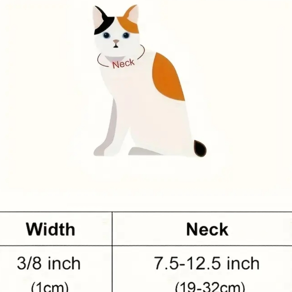 (8) Reflective Cat Collars - Picture 10 of 10